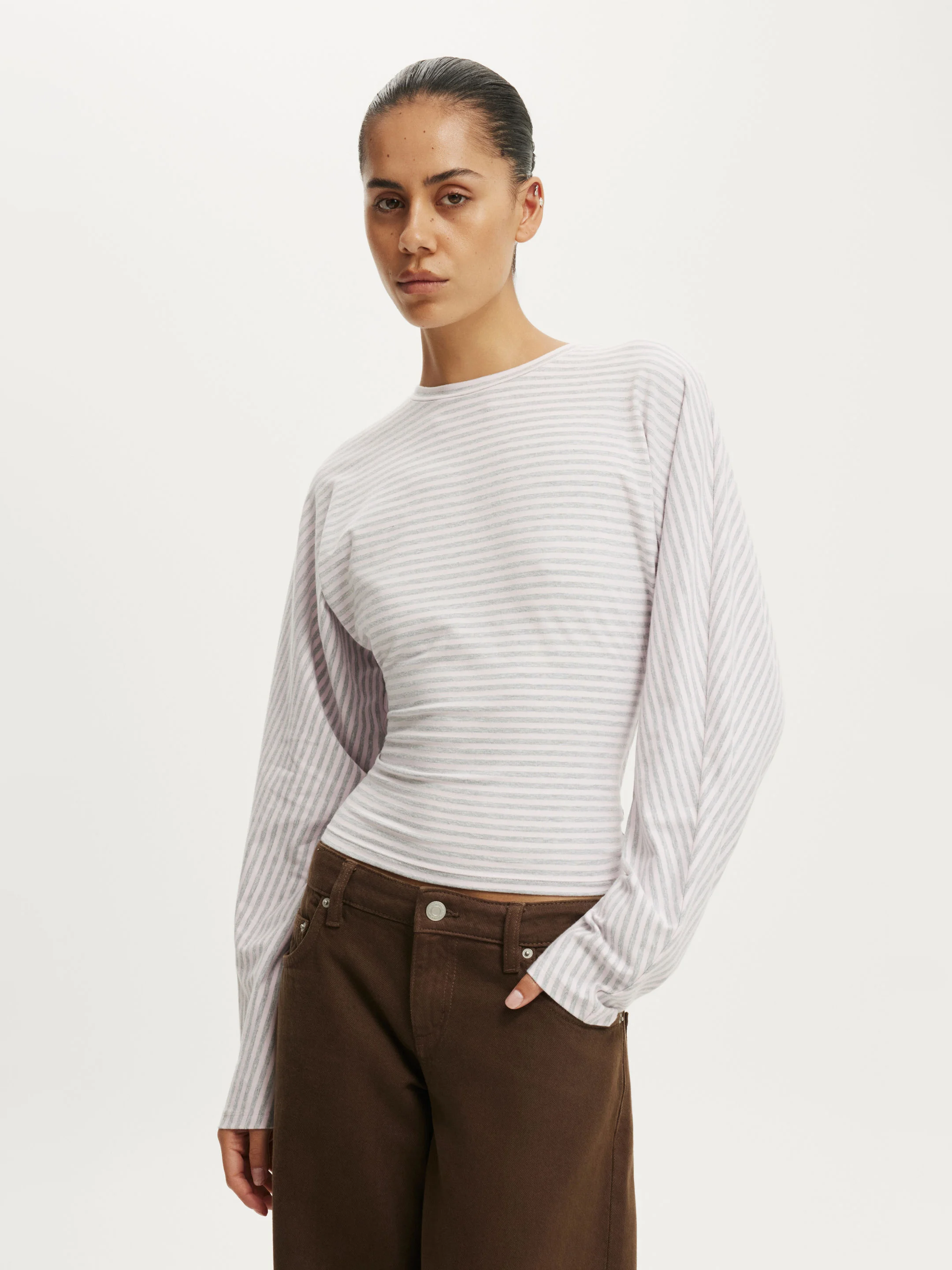 COTTON ON Áo Thun Dài Tay Nữ - Blair Batwing Long Sleeve