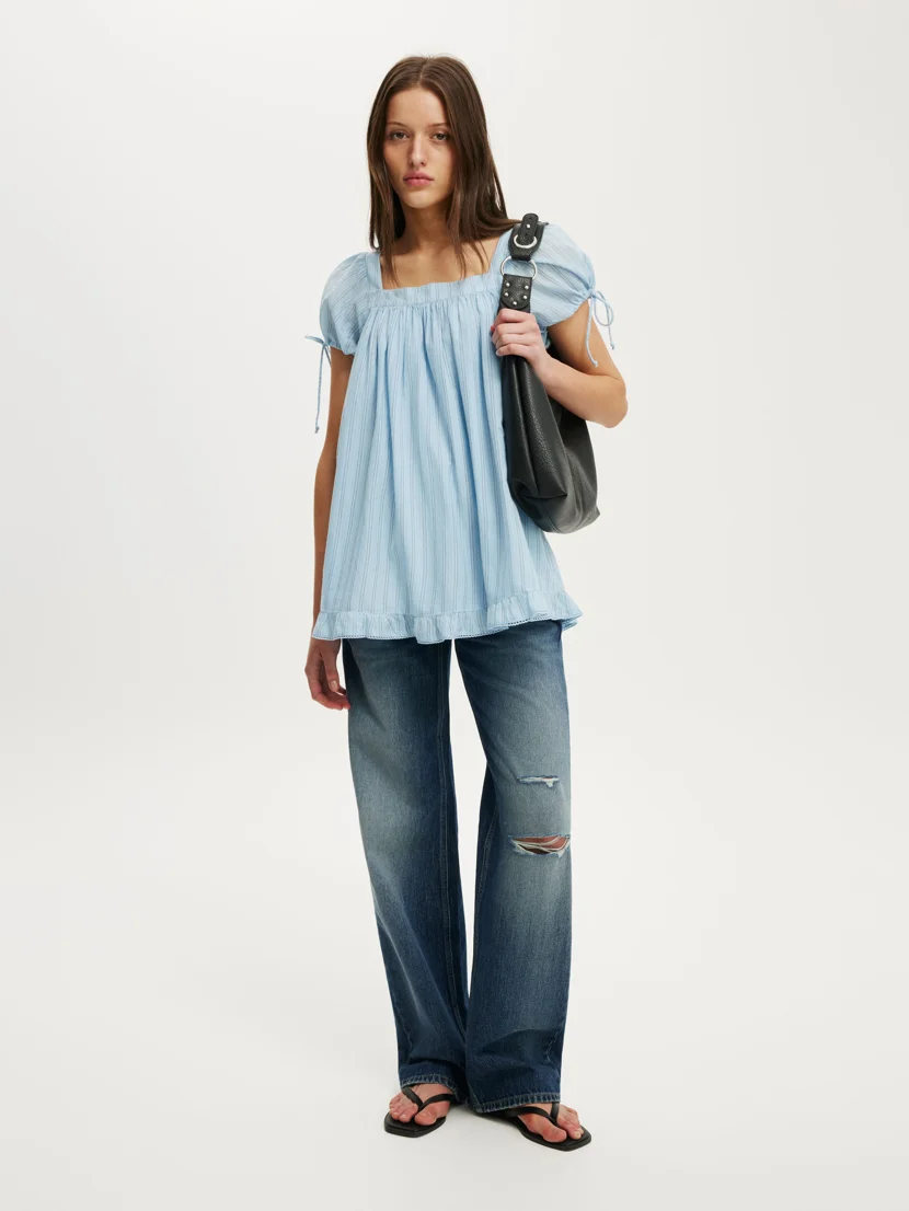 COTTON ON Áo Kiểu Nữ - Eliza Babydoll Tunic Top
