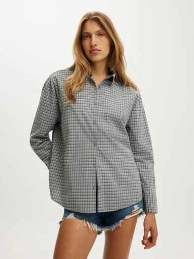 COTTON ON Áo Sơ Mi Dài Tay Nữ-Sloane Oversized Shirt