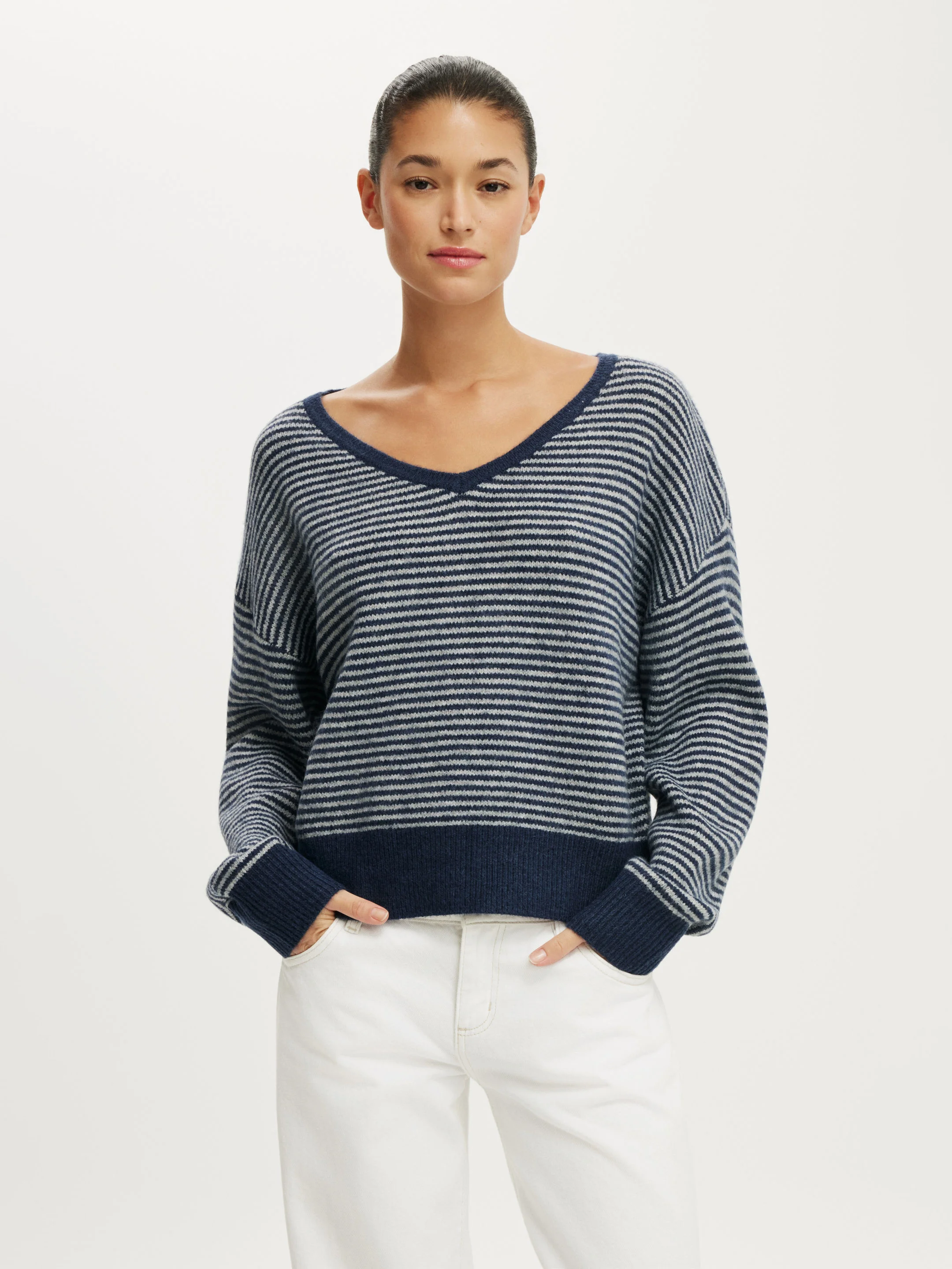 COTTON ON Áo Len Cổ V Dài Tay Nữ - Softest Luxe  Slouchy V Knit