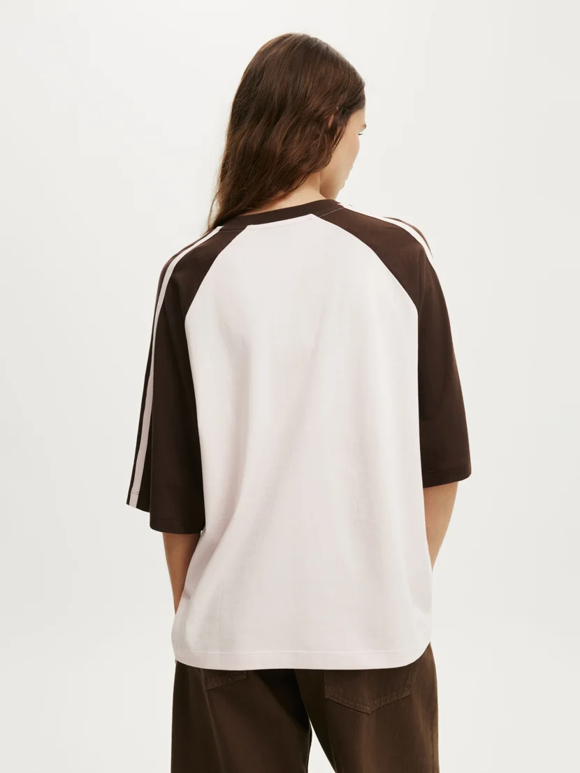 COTTON ON Áo Thun Có Họa Tiết Nữ - Vneck Raglan Graphic Tee