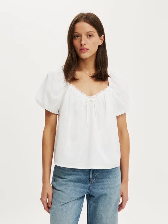 COTTON ON Áo Kiểu Nữ - The Daydream Babydoll Top
