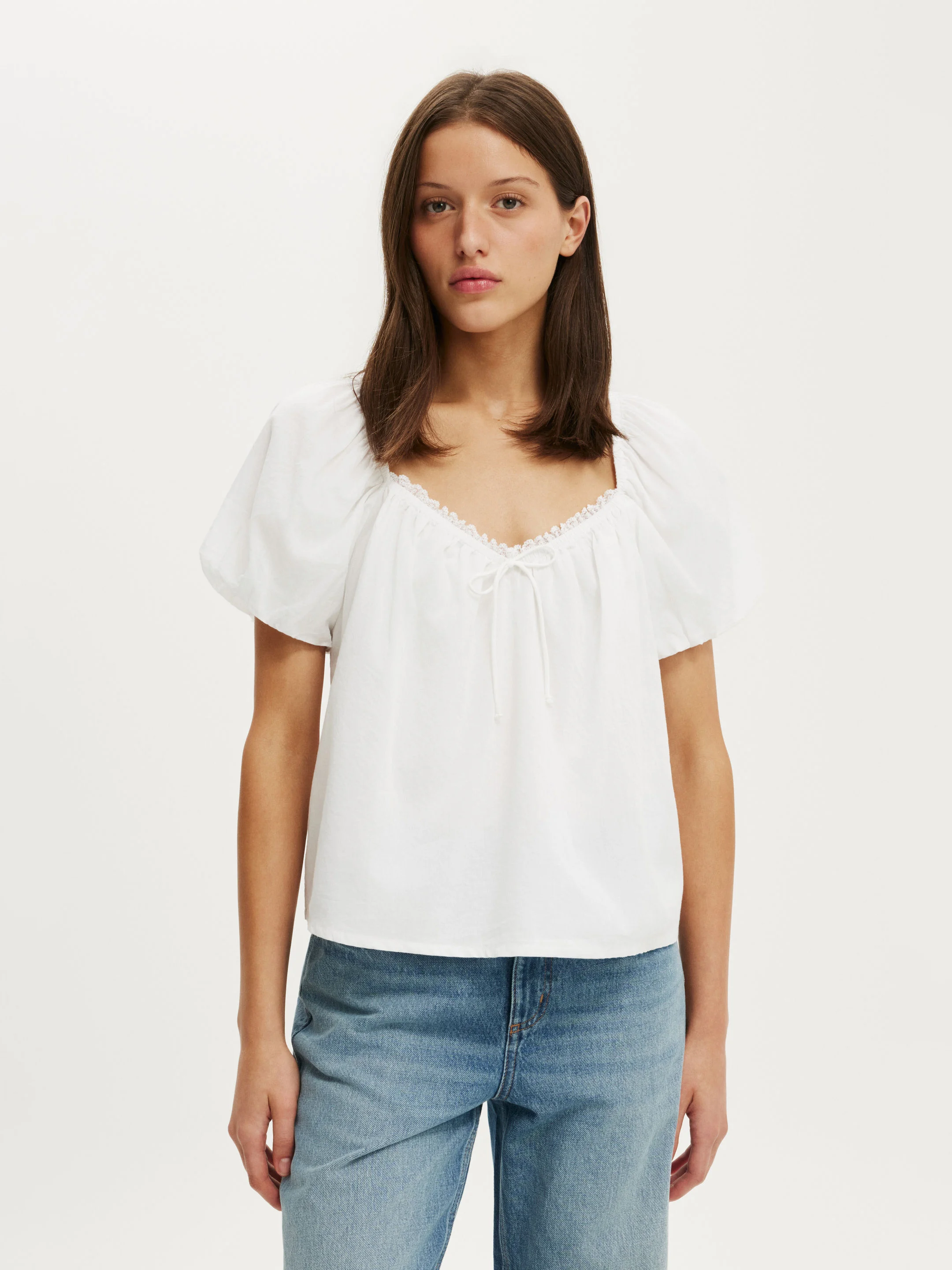 COTTON ON Áo Kiểu Nữ - The Daydream Babydoll Top