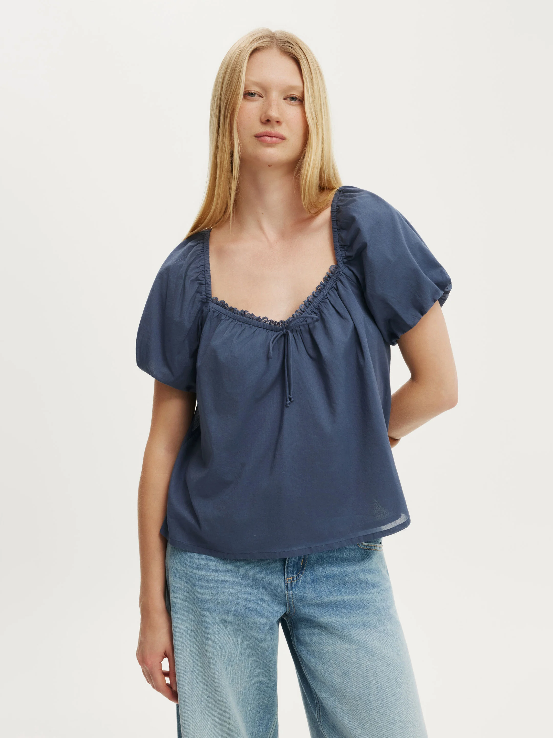 COTTON ON Áo Kiểu Nữ - The Daydream Babydoll Top