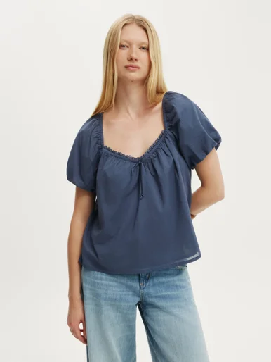COTTON ON Áo Kiểu Nữ - The Daydream Babydoll Top