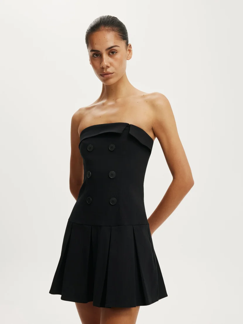 COTTON ON Đầm Mini Nữ - Strapless Suiting Mini Dress