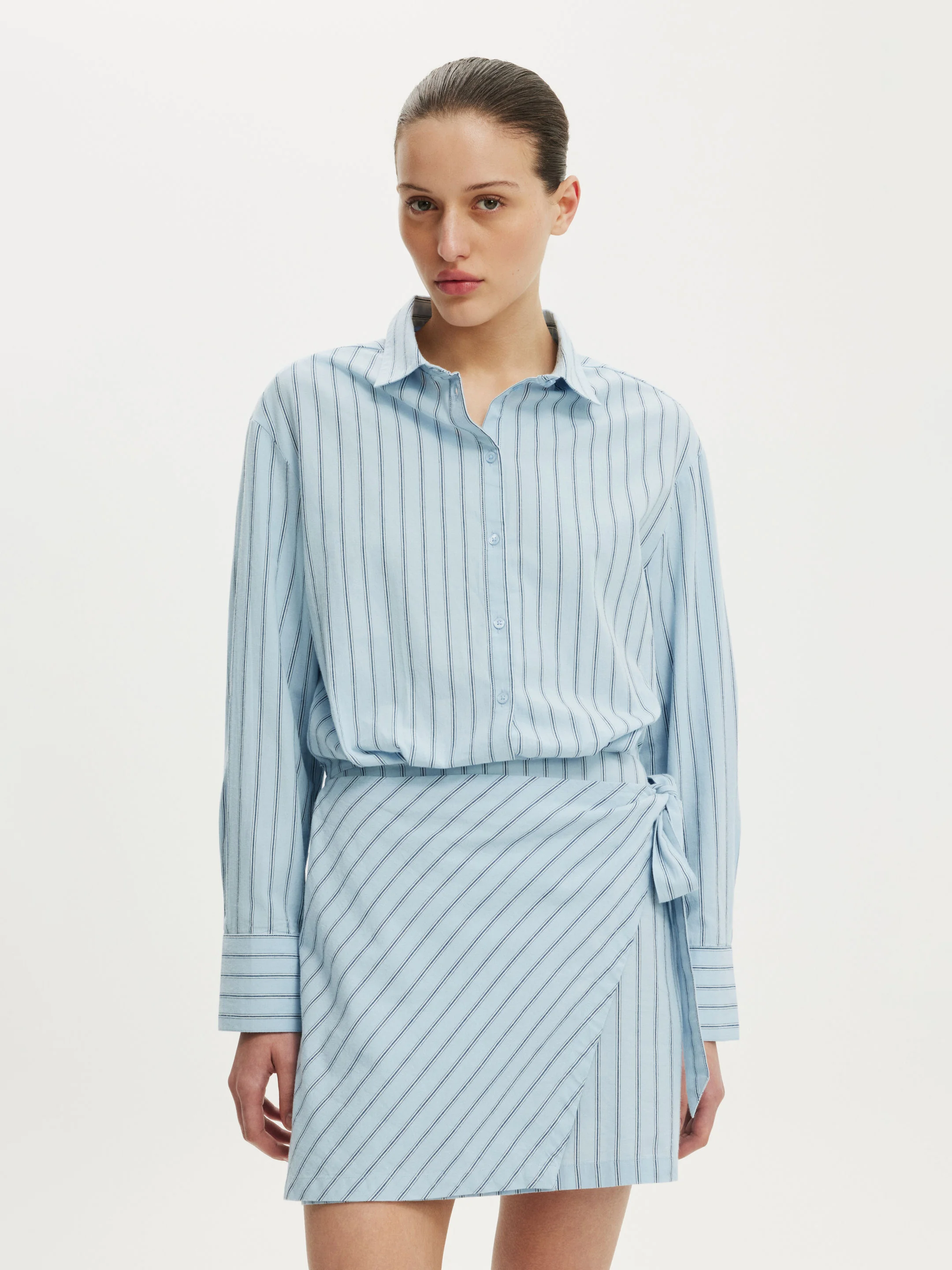 COTTON ON Đầm Mini Nữ - Shirt Mini Dress