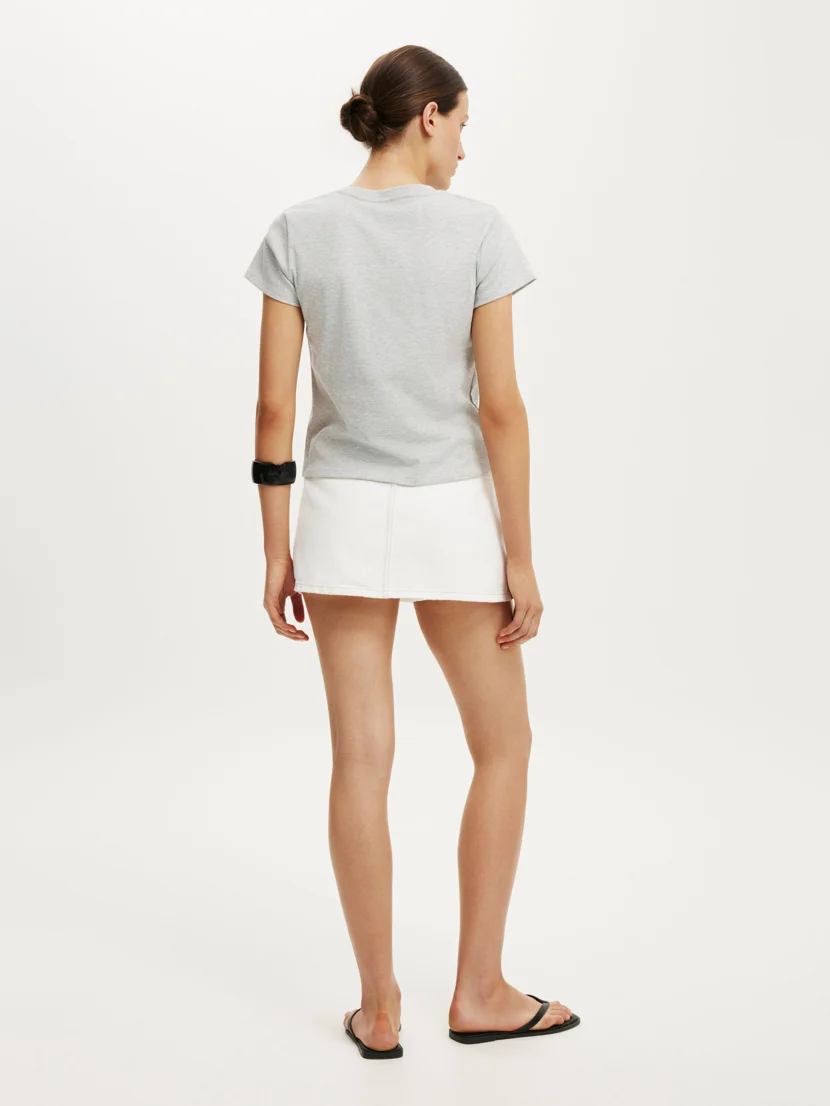 COTTON ON Quần Jeans Giả Váy Nữ - Original Denim Skort