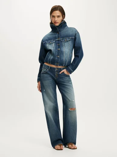 COTTON ON Áo Khoác Jeans Nữ - Oli Denim Jacket
