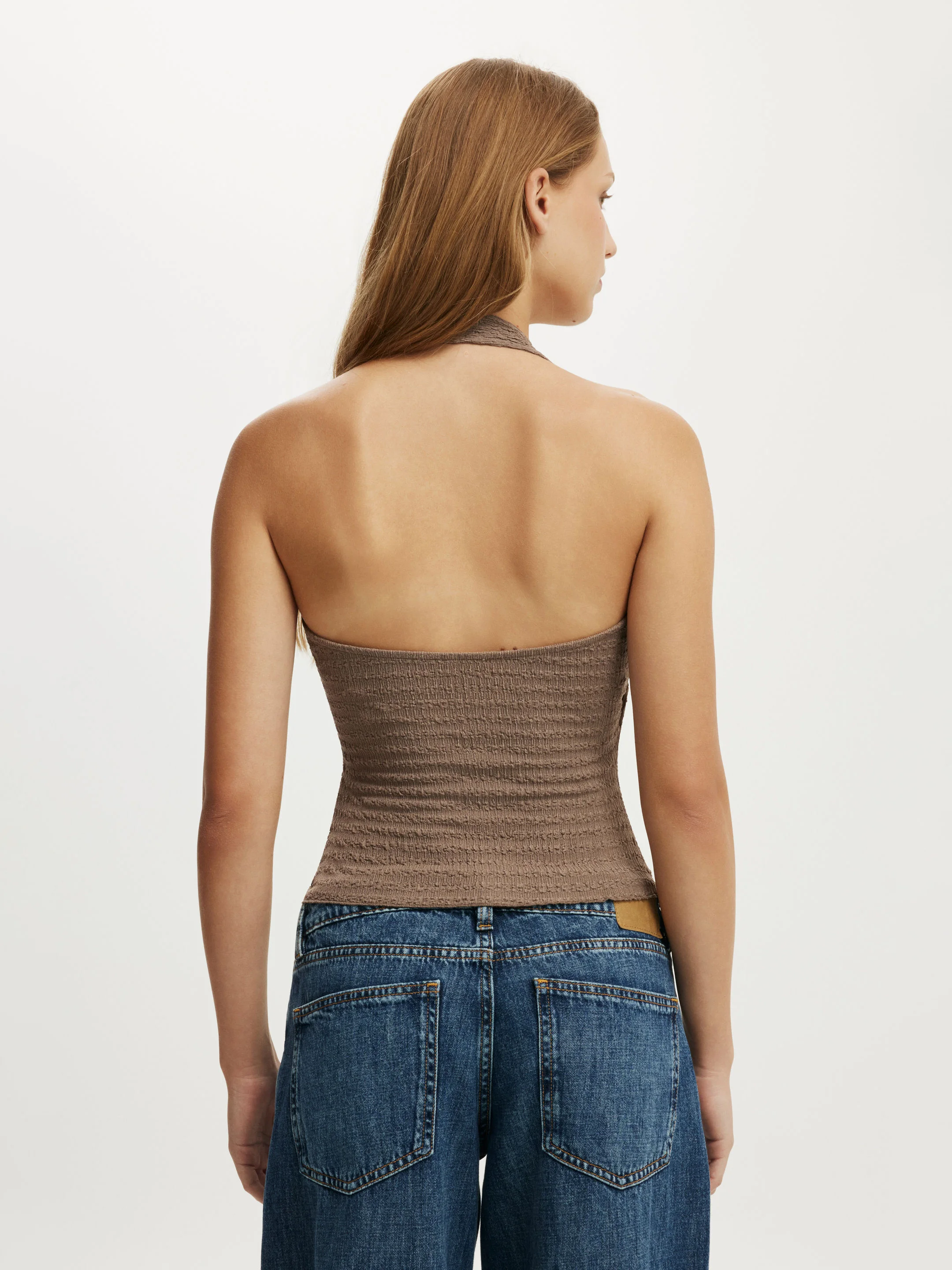 COTTON ON Áo Kiểu Nữ - Marnie Textured Halter