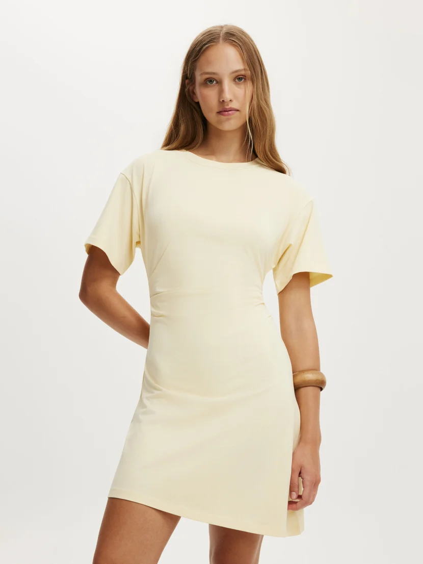 COTTON ON Đầm Mini Nữ - Boxy Tuck T-Shirt Mini Dress
