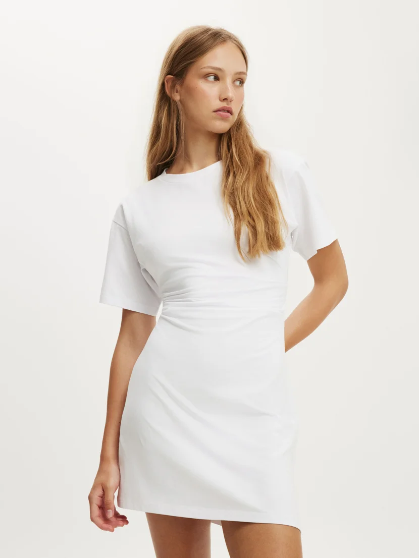 COTTON ON Đầm Mini Nữ - Boxy Tuck T-Shirt Mini Dress
