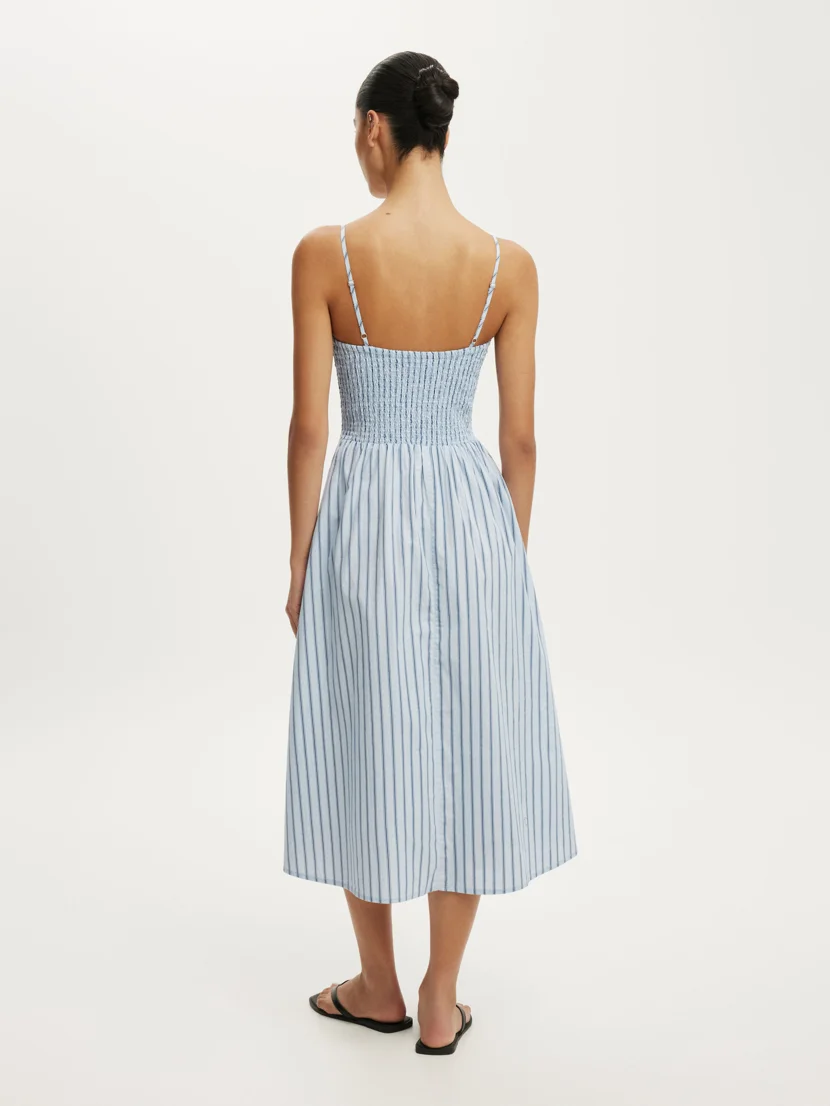 COTTON ON Đầm Midi Nữ - Remy Shirred Bodice Midi Dress