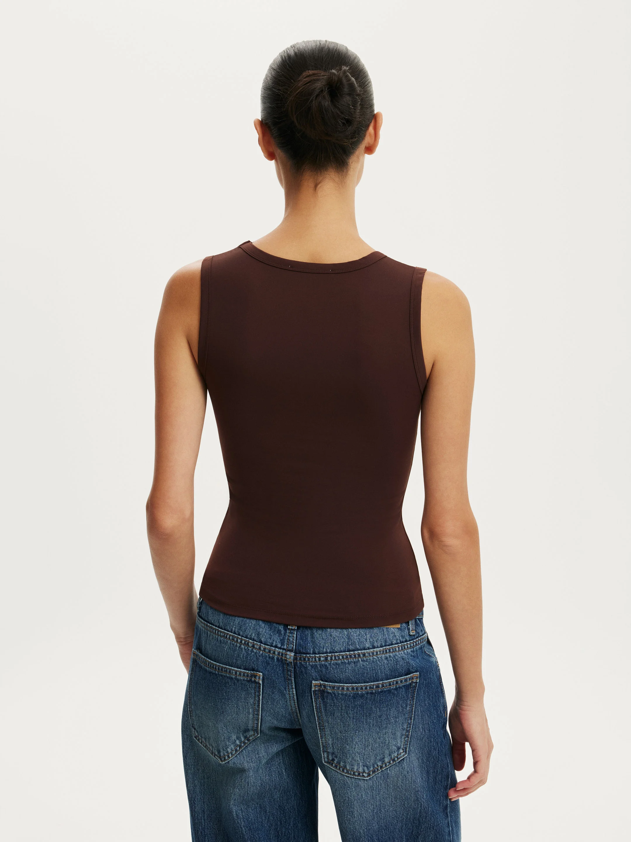 COTTON ON Áo Cổ V Cộc Tay Nữ - Hold Me V Neck Tank