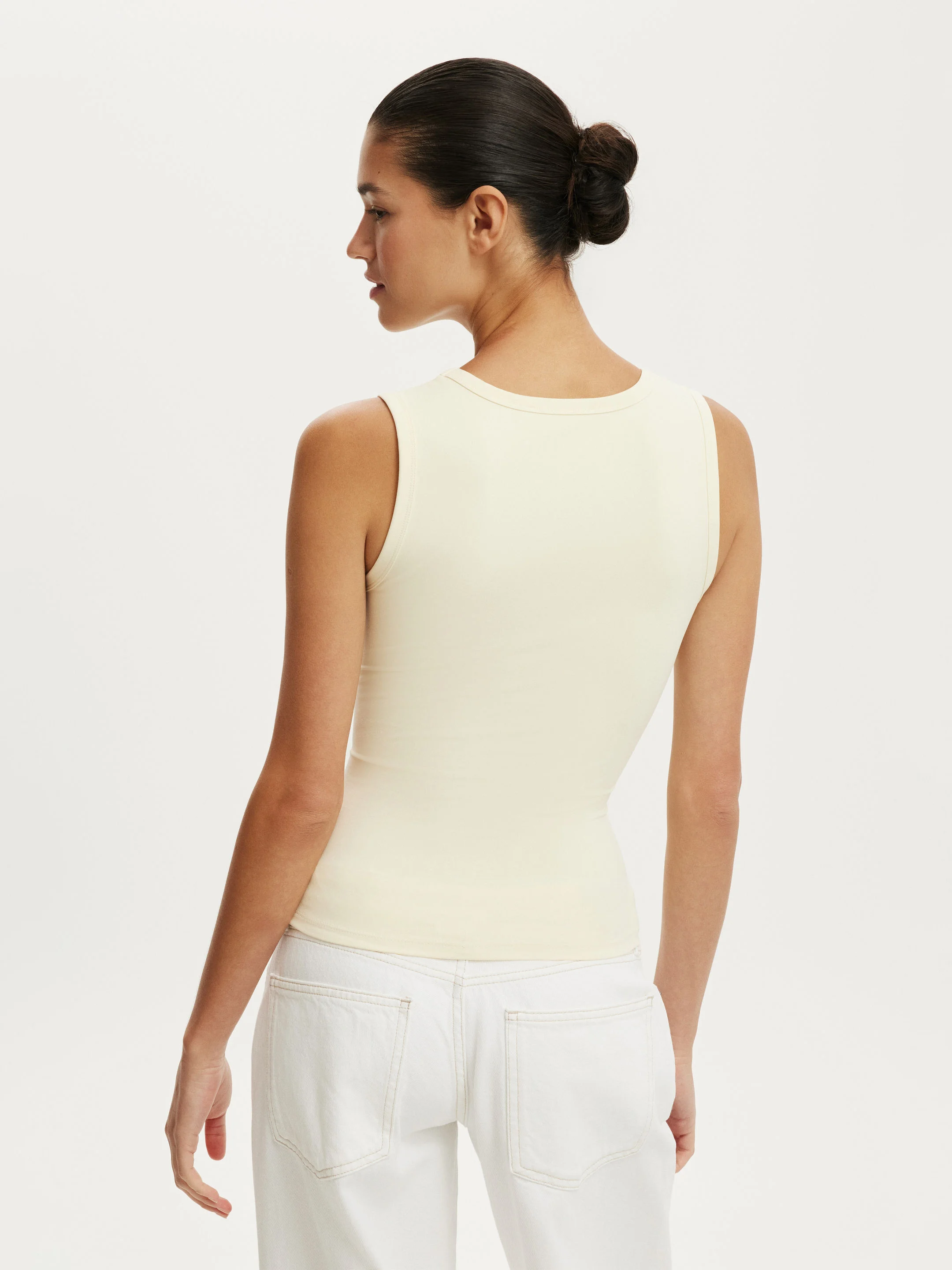 COTTON ON Áo Cổ V Cộc Tay Nữ - Hold Me V Neck Tank