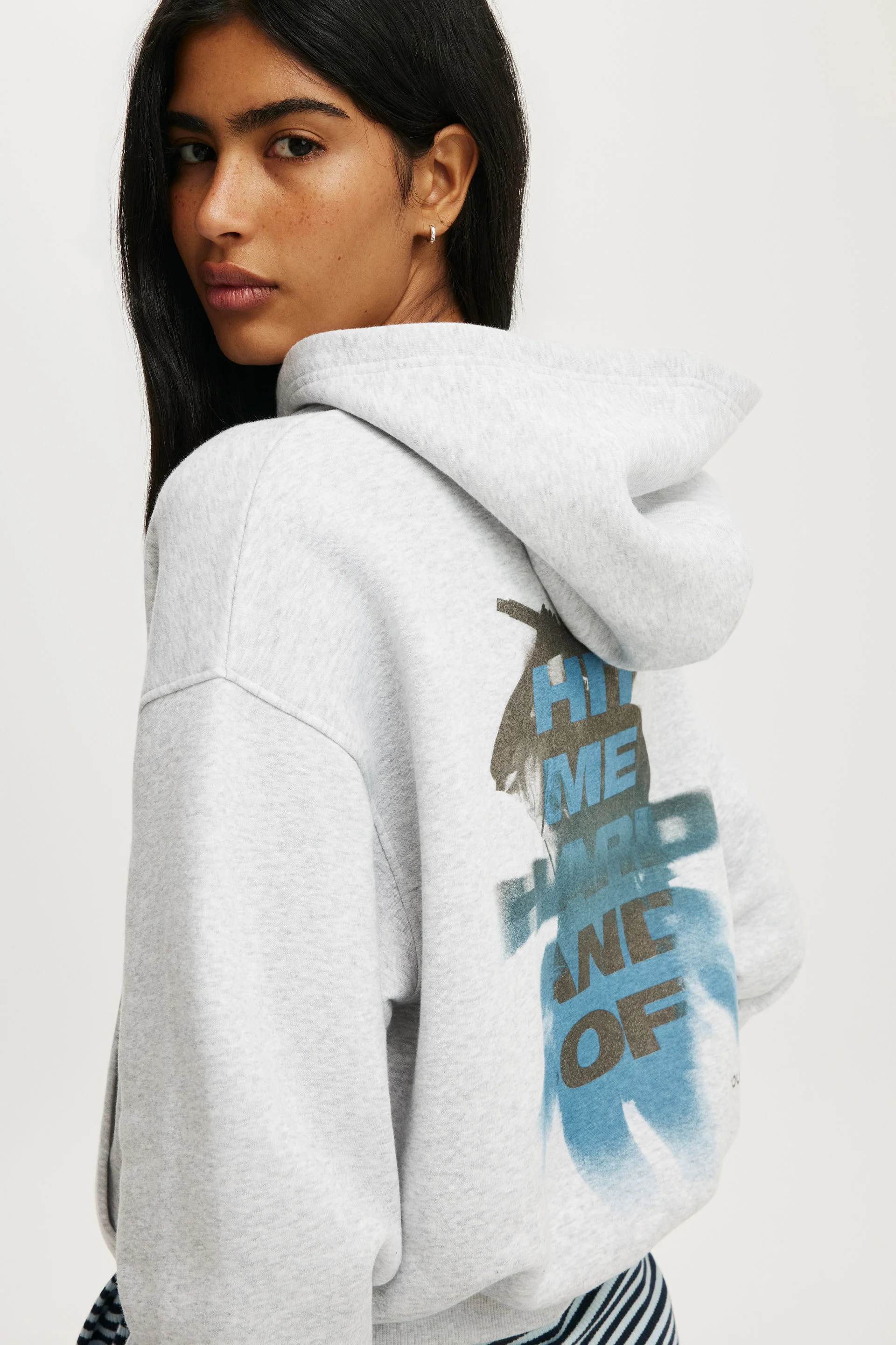 COTTON ON Áo Chui Đầu Có Nón Nữ - Boxy License Graphic Hoodie
