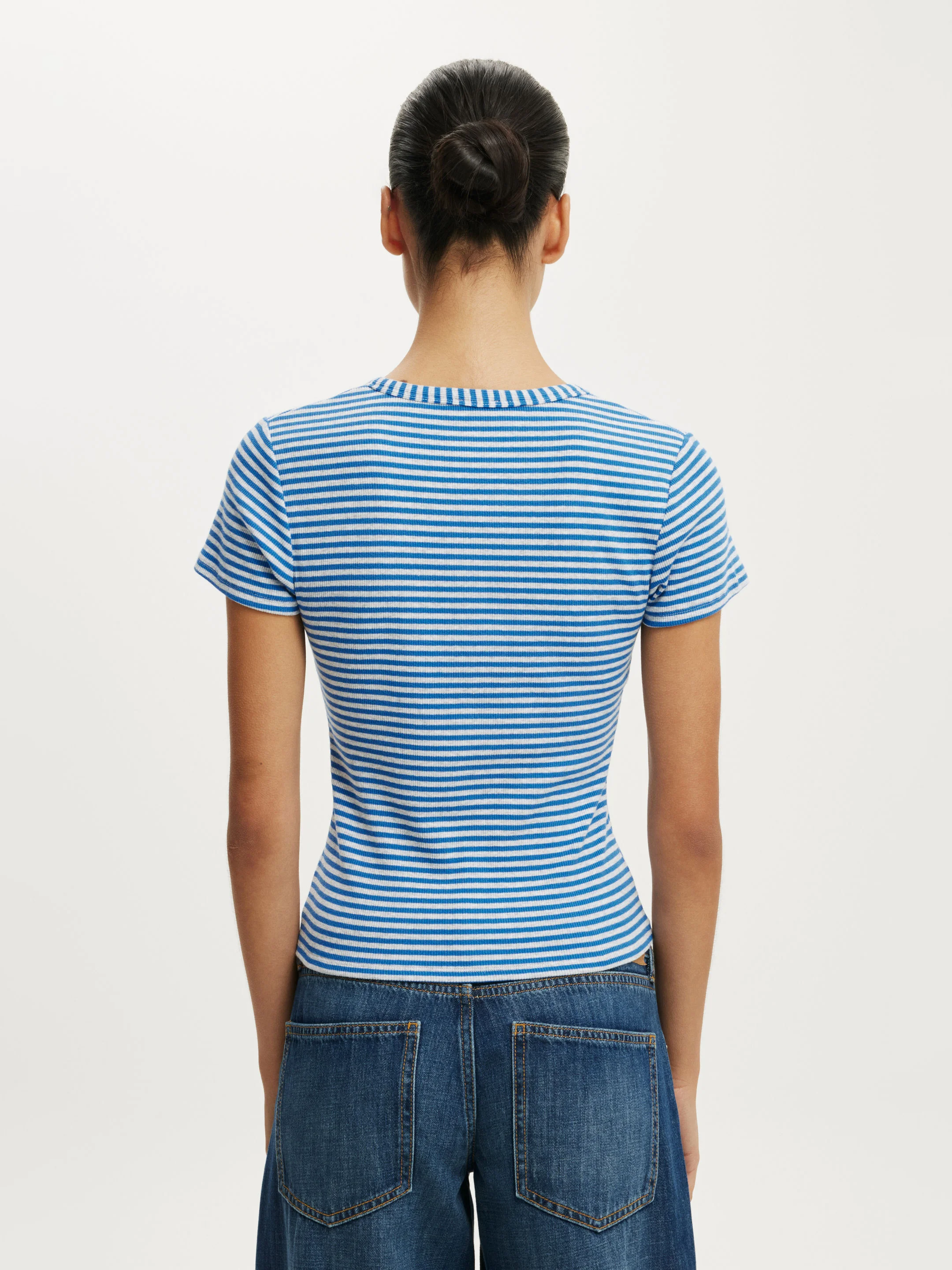 COTTON ON Áo Thun Ngắn Tay Nữ - Blake Short Sleeve Henley
