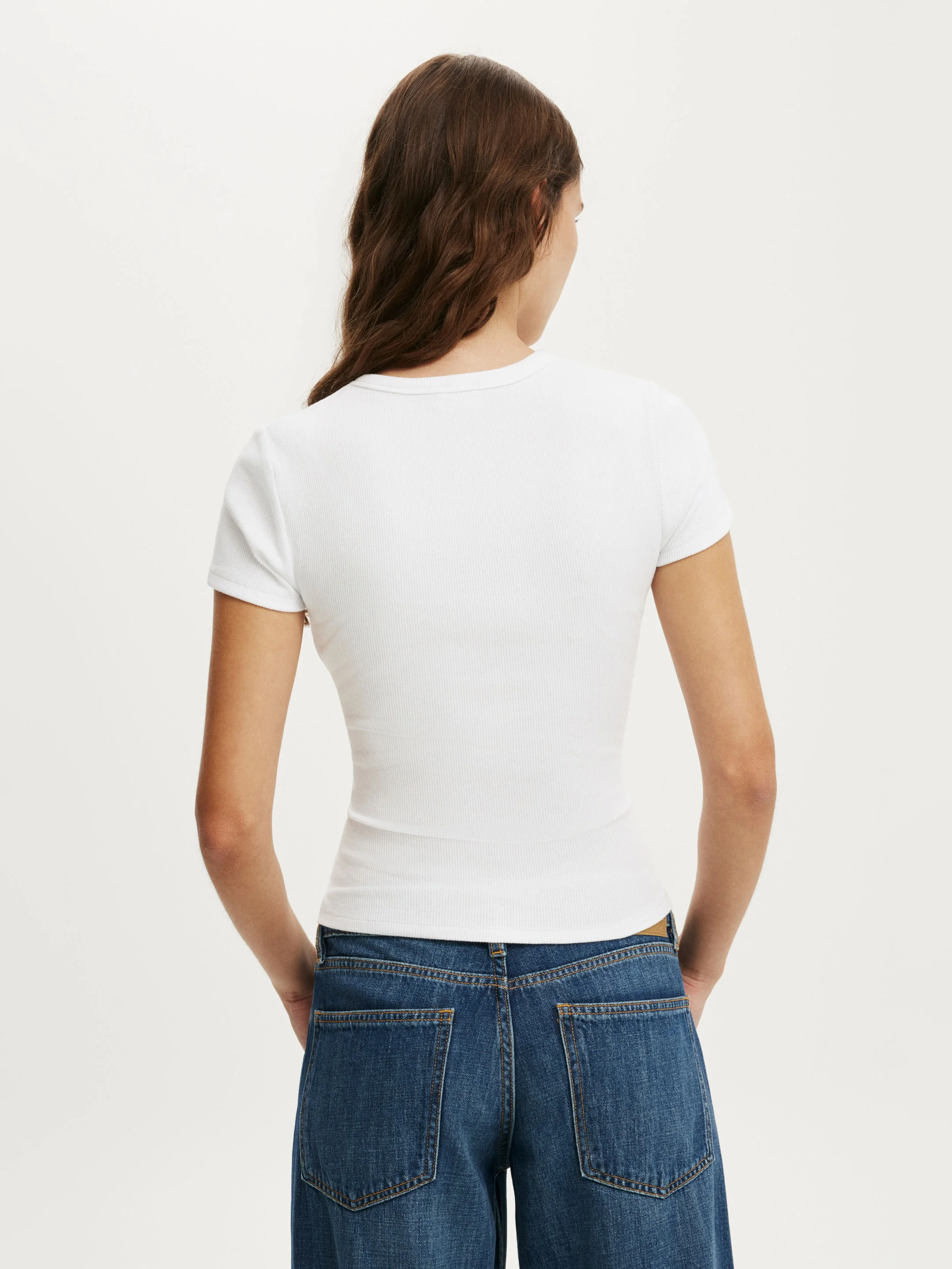 COTTON ON Áo Thun Ngắn Tay Nữ - Blake Short Sleeve Henley