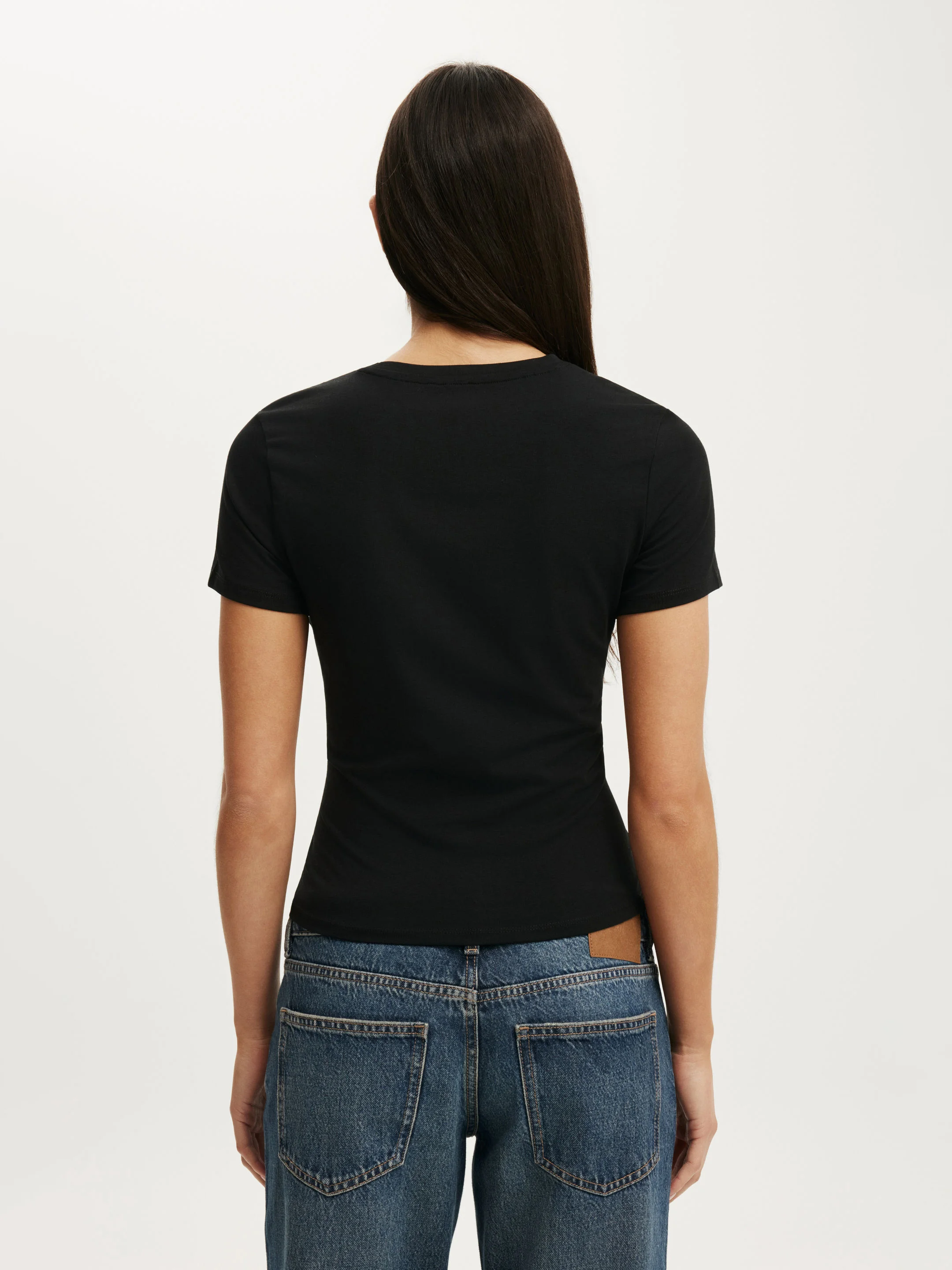 COTTON ON Áo Thun Ngắn Tay Nữ - Twist Short Sleeve Tee
