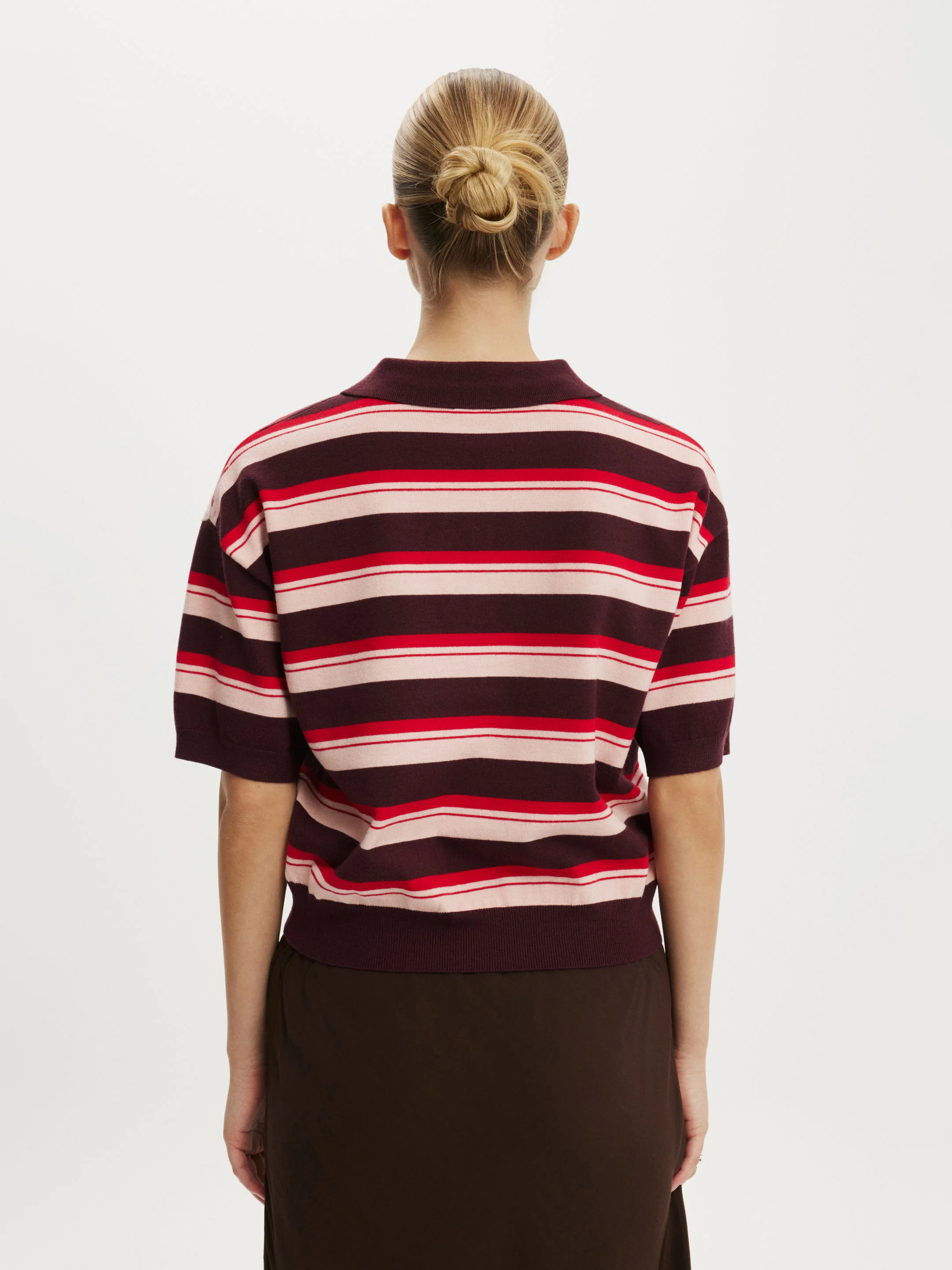 COTTON ON Áo Len Polo Nữ - Ss Boxy Polo Knit