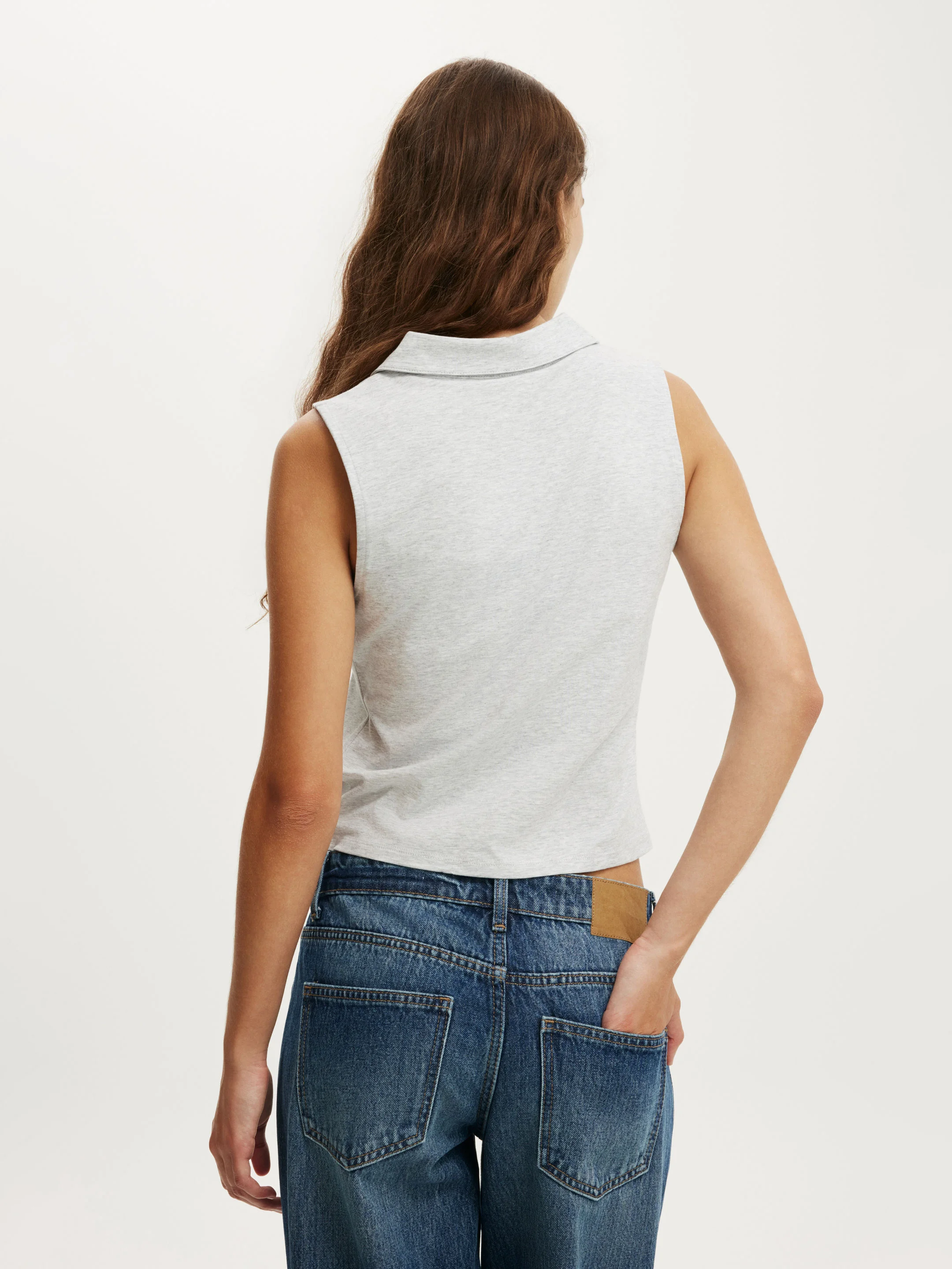 COTTON ON Áo Kiểu Polo Nữ - Gathered Front Polo