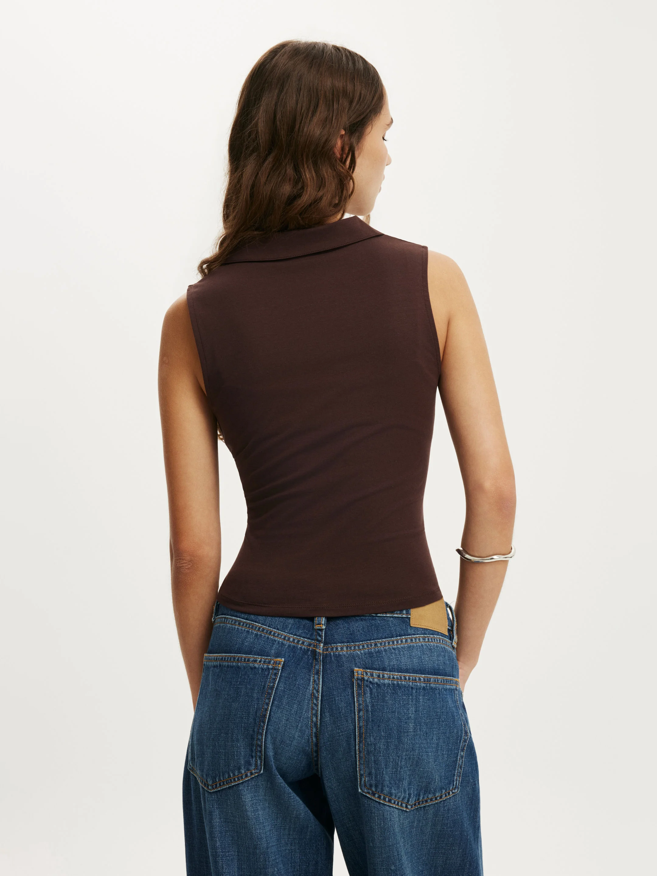 COTTON ON Áo Kiểu Polo Nữ - Gathered Front Polo