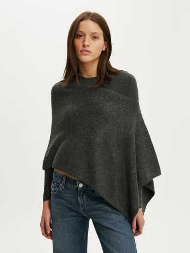 COTTON ON Áo Len Dài Tay Nữ - Softest Luxe Poncho