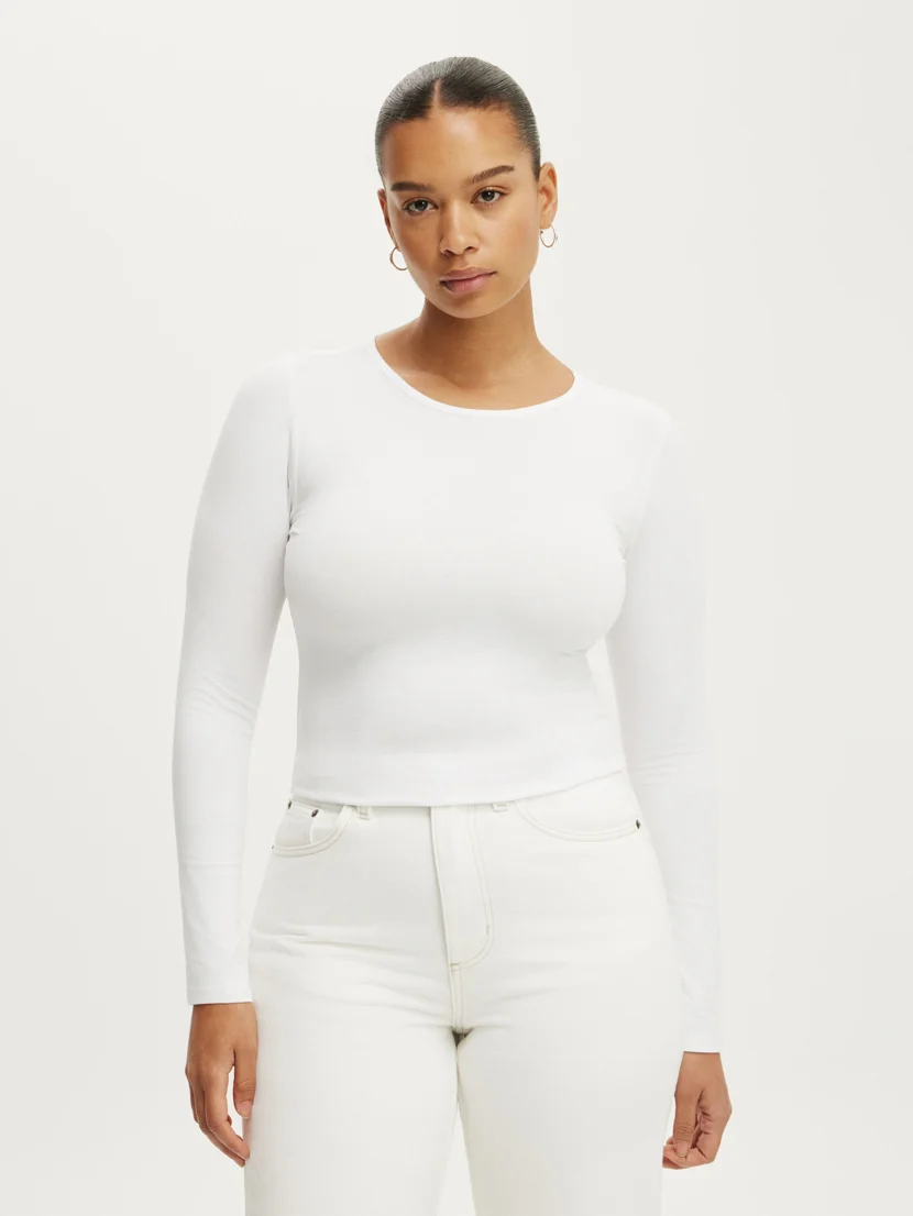 COTTON ON Áo Thun Dài Tay Nữ - Everyday Smooth Long Sleeve