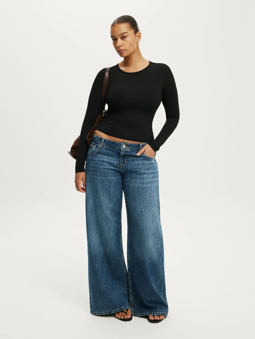 COTTON ON Áo Thun Dài Tay Nữ - Everyday Smooth Long Sleeve
