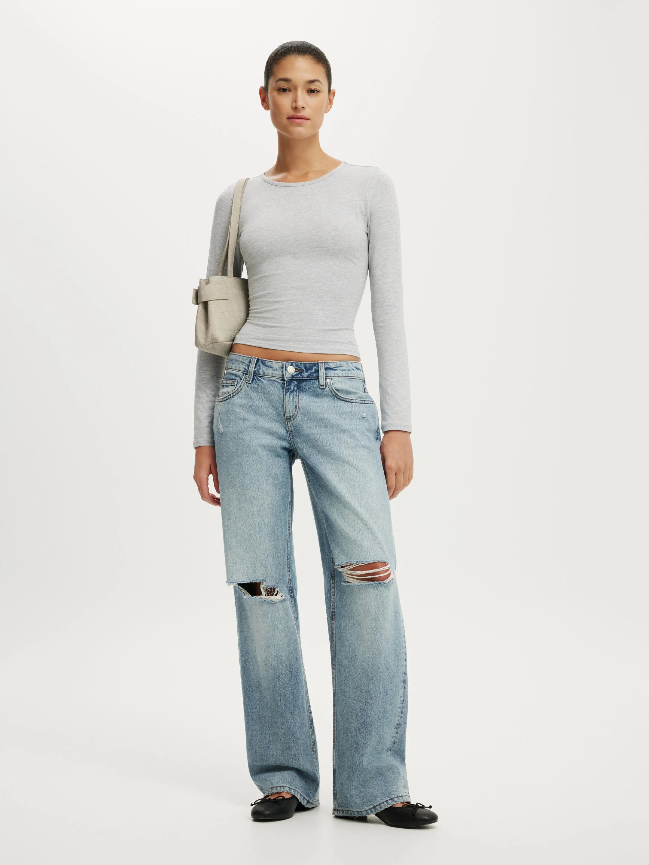 COTTON ON Áo Thun Dài Tay Nữ - Everyday Smooth Long Sleeve