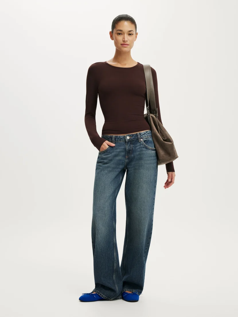 COTTON ON Áo Thun Dài Tay Nữ - Everyday Smooth Long Sleeve