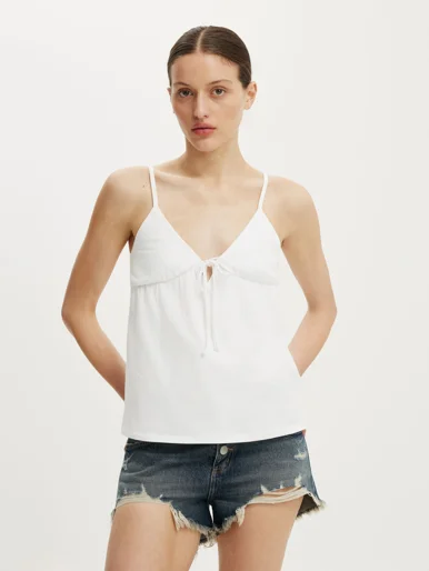 COTTON ON Áo Kiểu 2 Dây Nữ - Babydoll Cami