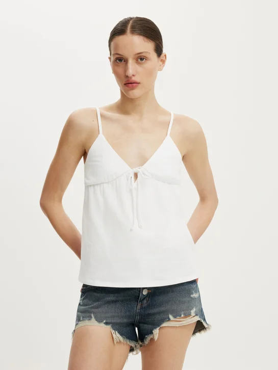 COTTON ON Áo Kiểu 2 Dây Nữ - Babydoll Cami