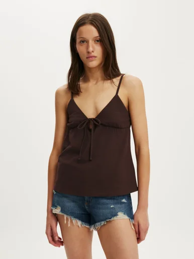 COTTON ON Áo Kiểu 2 Dây Nữ - Babydoll Cami
