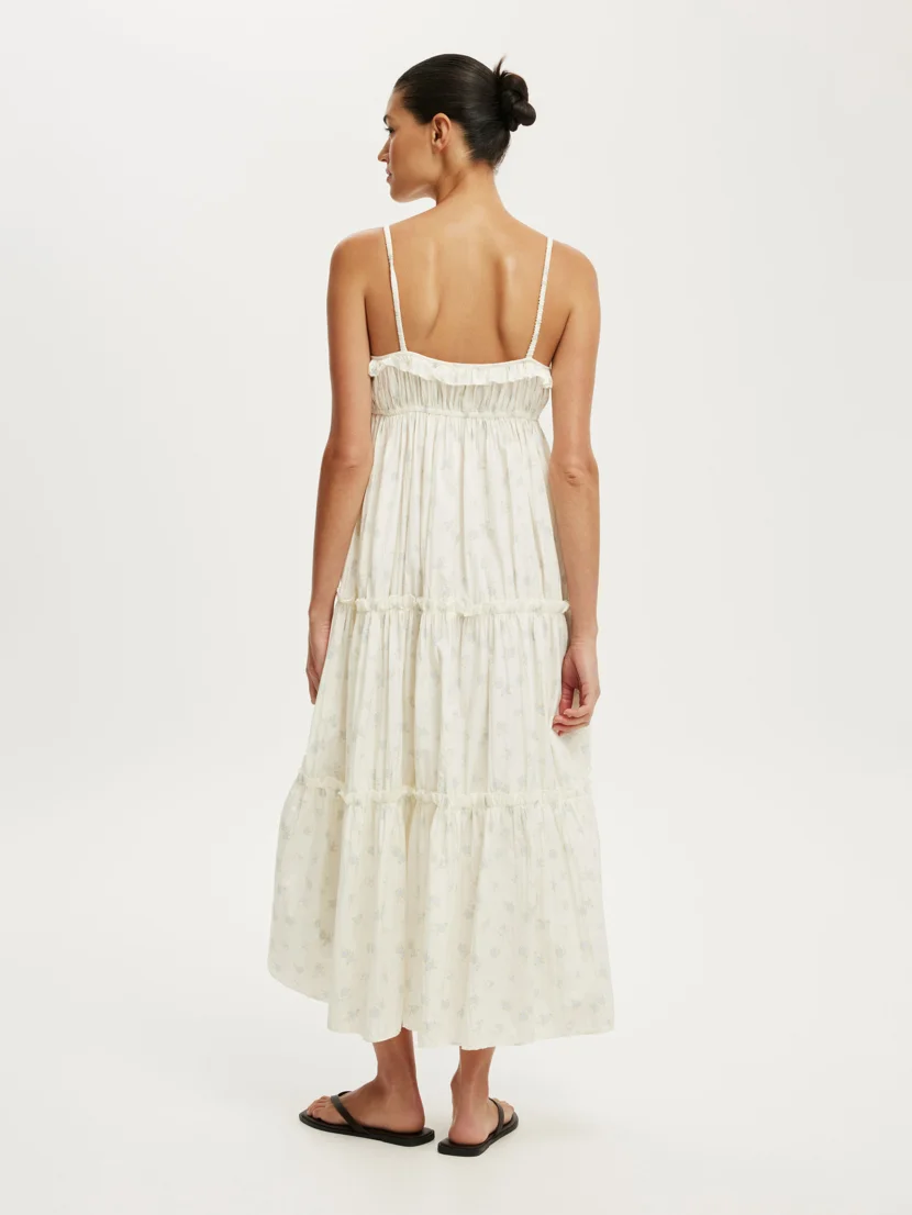 COTTON ON Đầm Maxi Nữ - Poppy Tiered Maxi Dress
