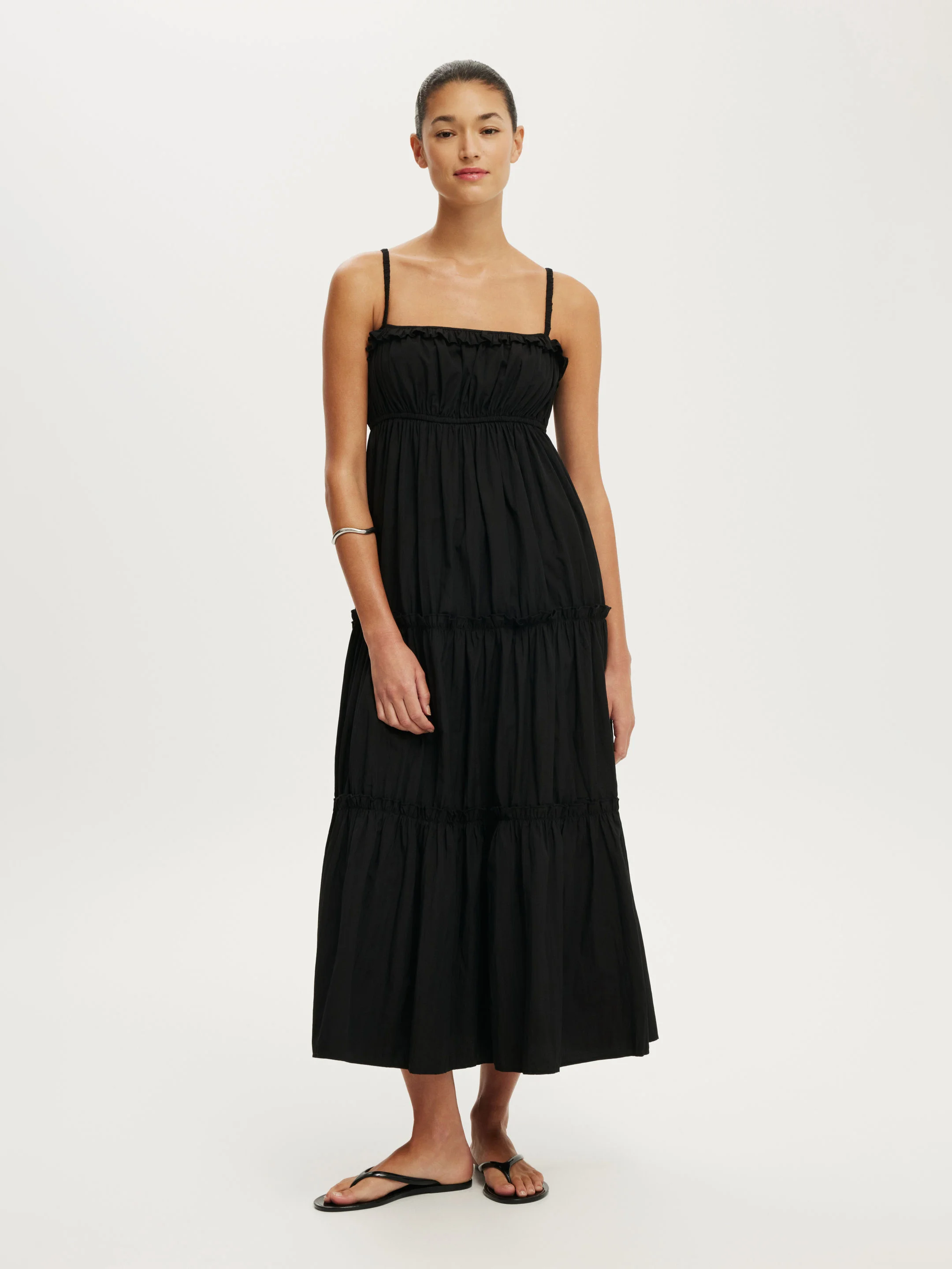 COTTON ON Đầm Maxi Nữ - Poppy Tiered Maxi Dress