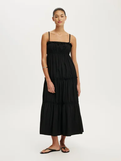 COTTON ON Đầm Maxi Nữ - Poppy Tiered Maxi Dress