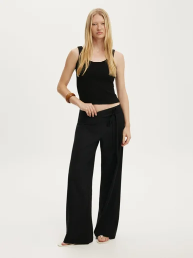 COTTON ON Quần Vải Dài Nữ - Haven Juno Pant