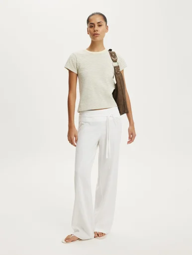 COTTON ON Quần Vải Dài Nữ - Haven Juno Pant