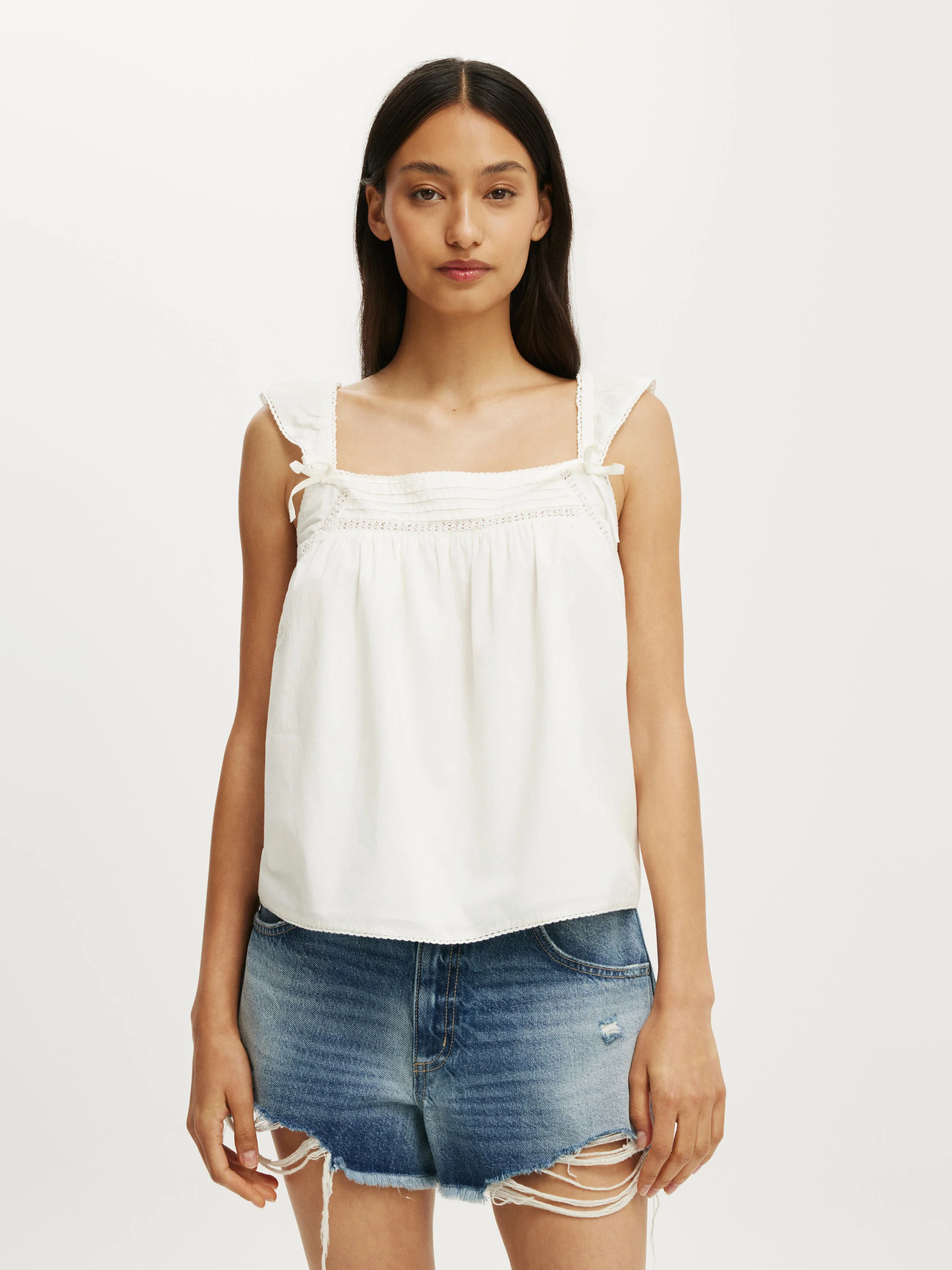 COTTON ON Áo Kiểu Nữ - Zoe Babydoll Cami