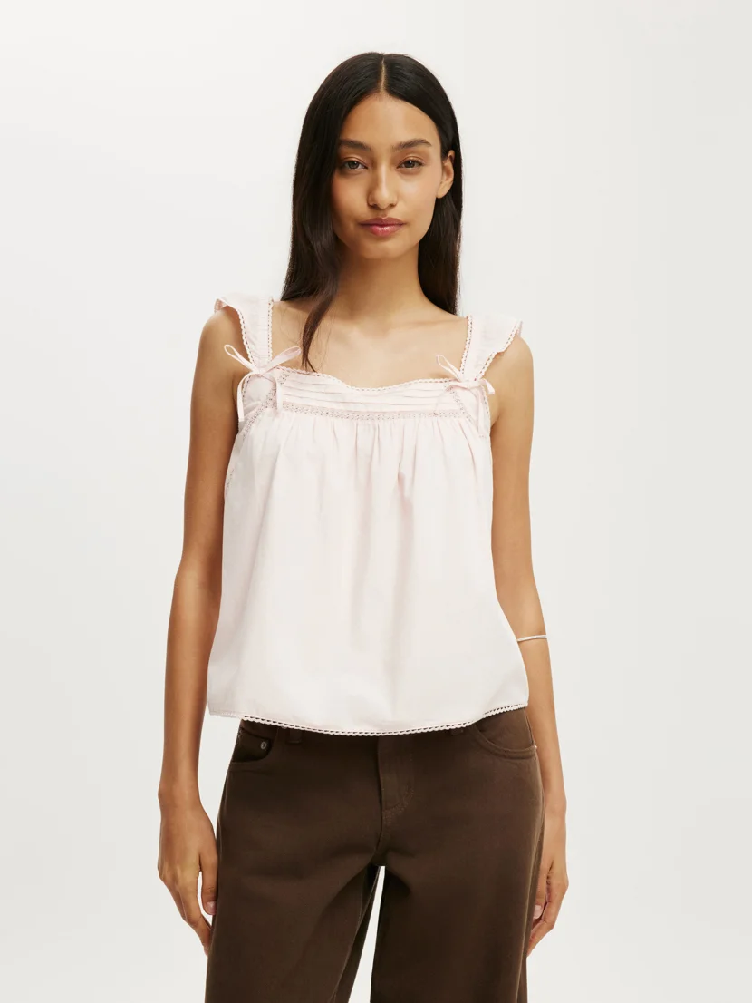 COTTON ON Áo Kiểu Nữ - Zoe Babydoll Cami