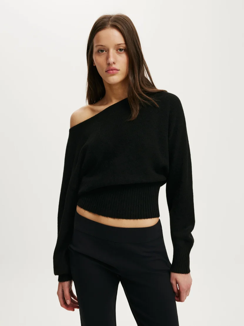 COTTON ON Áo Len Lệch Vai Nữ - Softest Luxe Lw Off Shou Knit