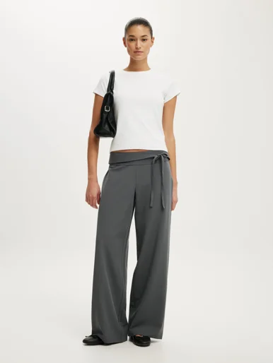 COTTON ON Quần Vải Dài Nữ - Juno Suiting Pant