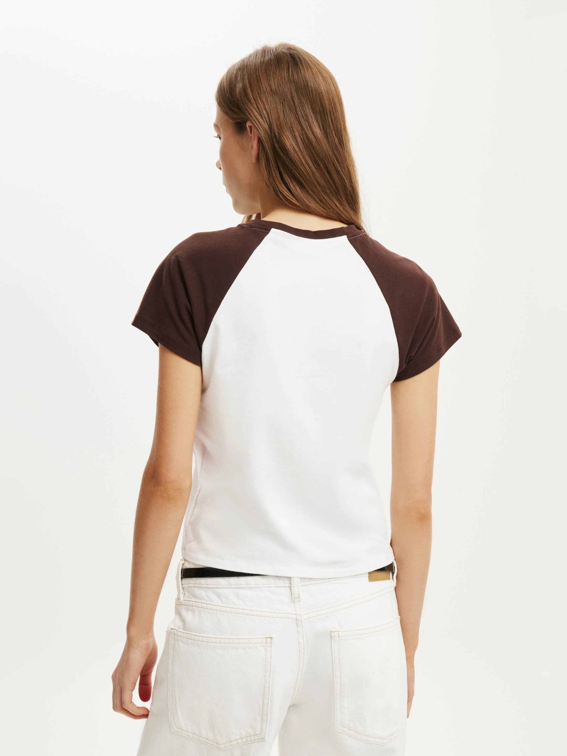 COTTON ON Áo Thun Ngắn Tay Nữ - 90S Baby Raglan Tee