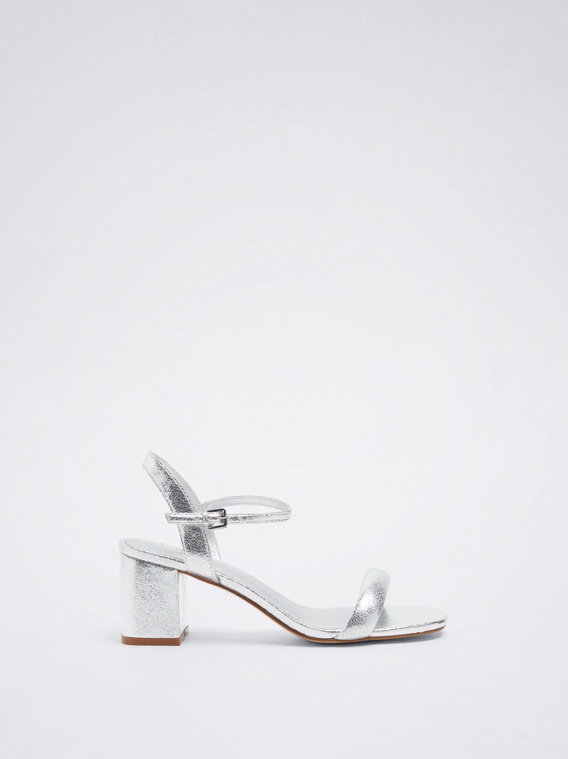 PARFOIS Giày Cao Gót Nữ Silver Party Sandal