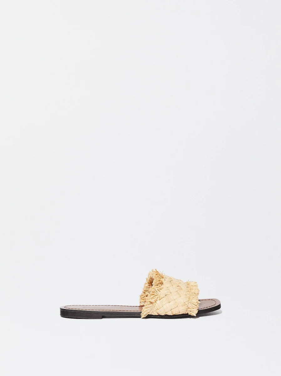 PARFOIS Dép Nữ Natural Raffia Sandal