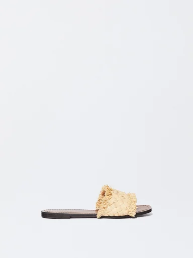 PARFOIS Dép Nữ Natural Raffia Sandal