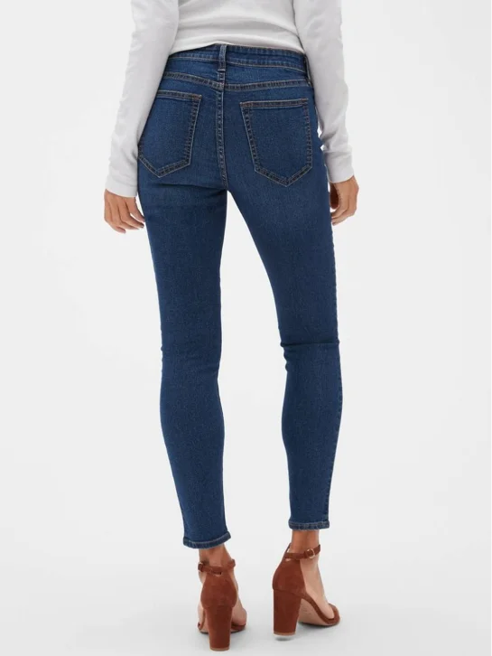 GAP Quần Jeans Dài Nữ - Mid Rise Jegging