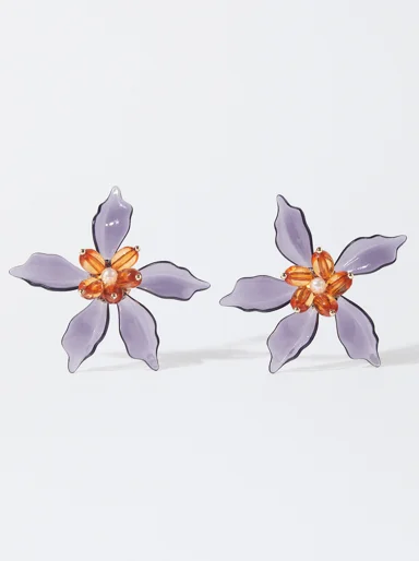 PARFOIS Hoa Tai Nữ Ultraviolet