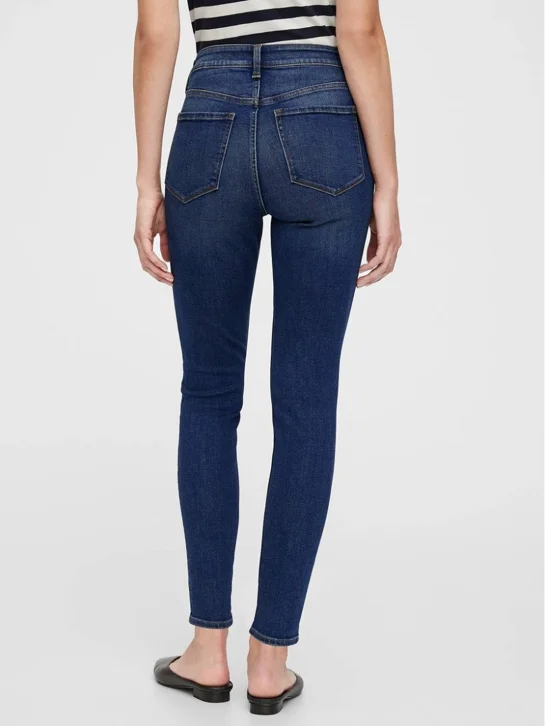 GAP Quần Jeans Dài Nữ - High Rise Jegging